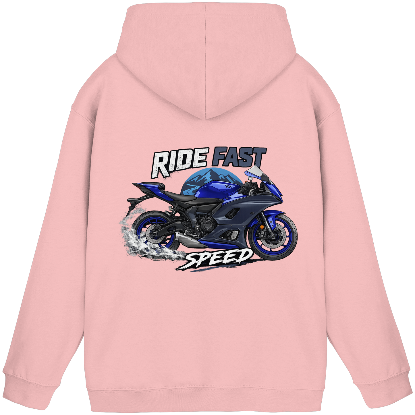 Biker Hoodie – Purple Apex | Ride Fast Kollektion