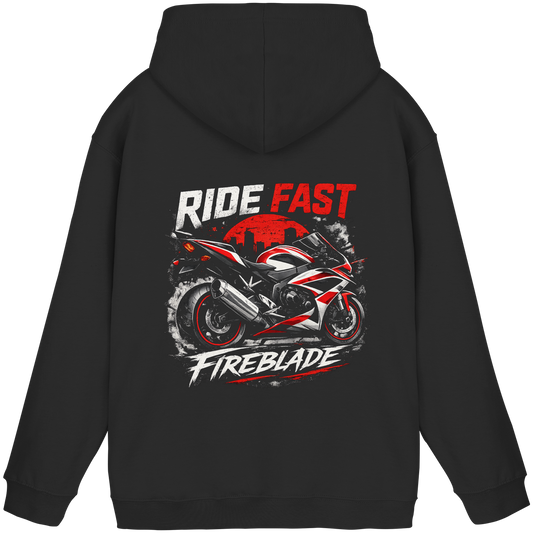 Biker Hoodie – Redline | First Design | Ride Fast Collection
