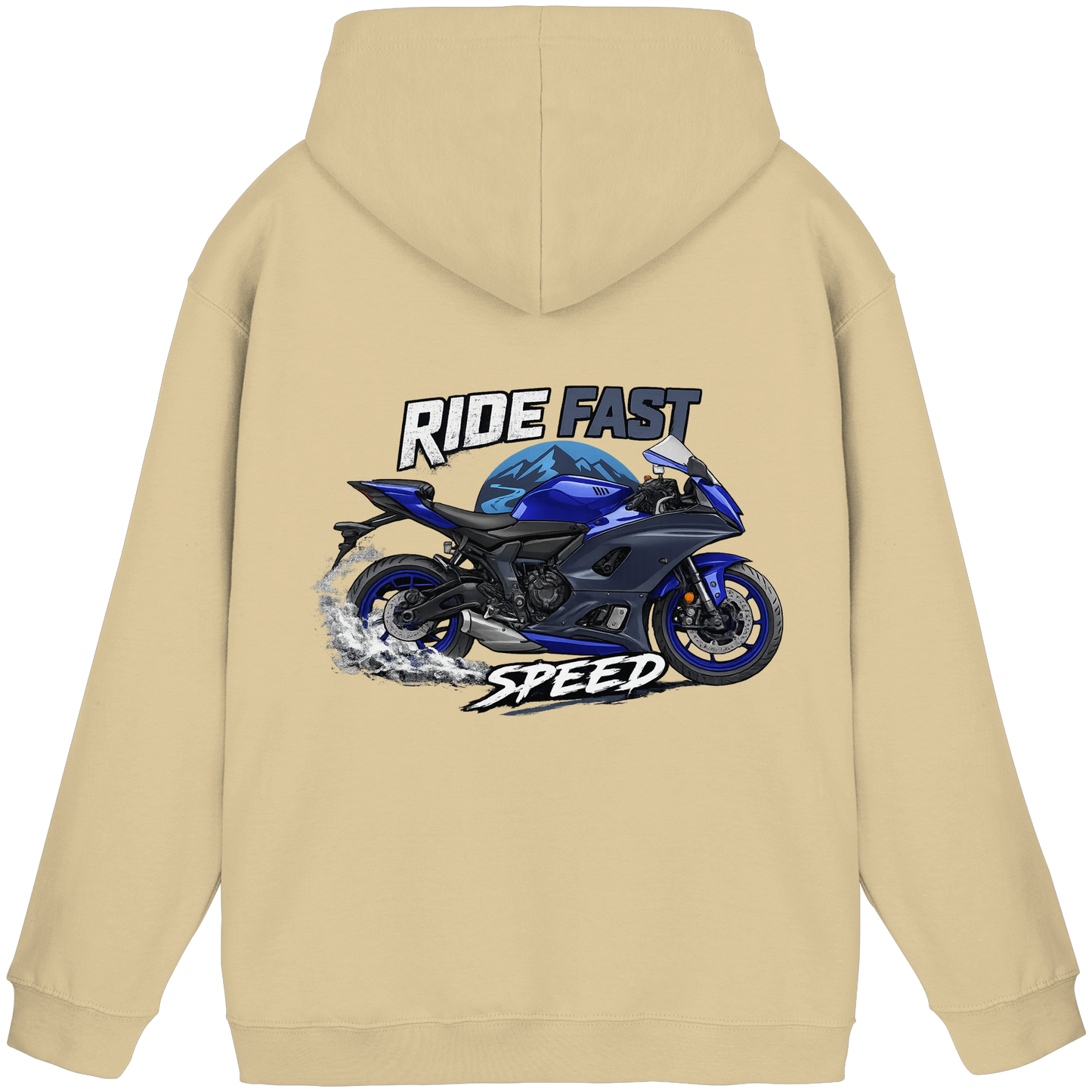 Biker Hoodie – Purple Apex | Ride Fast Kollektion