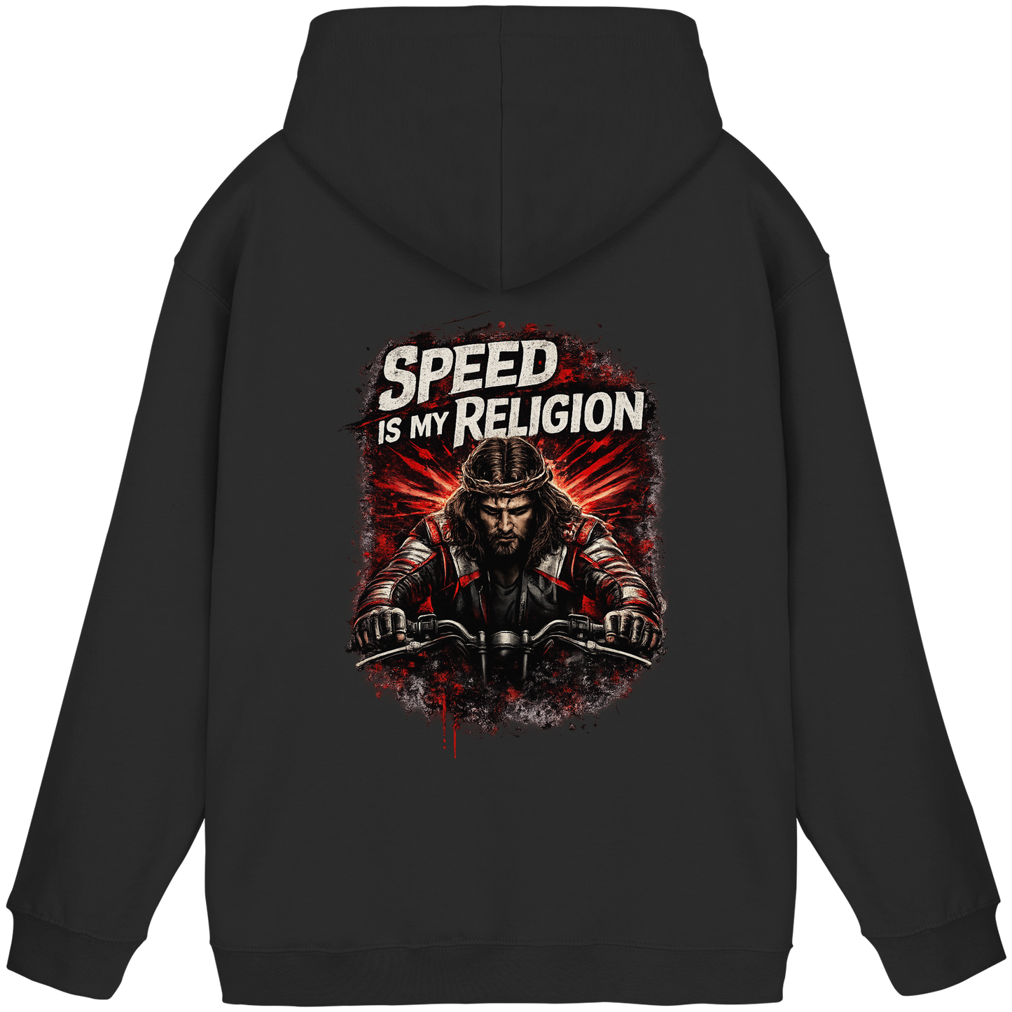 Biker Hoodie | Speed is my Religion
