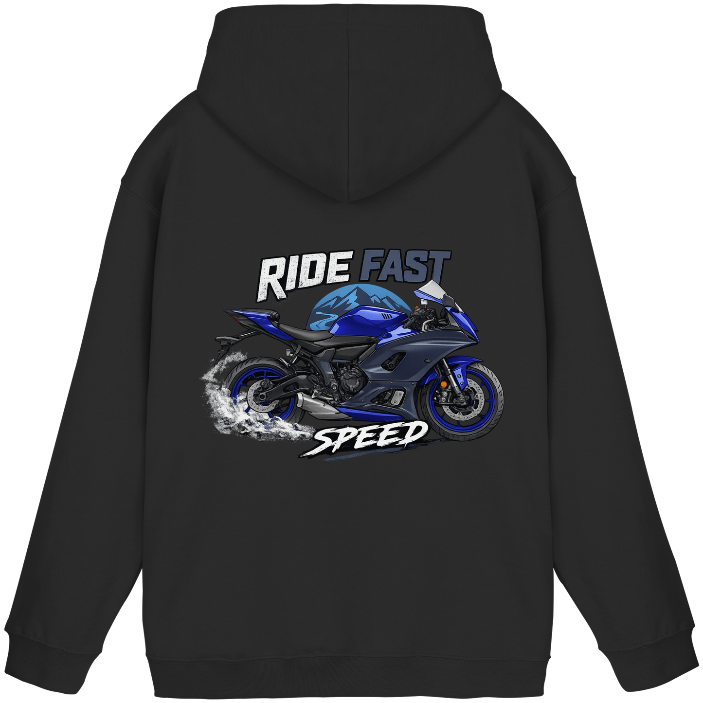 Biker Hoodie – Purple Apex | Ride Fast Kollektion