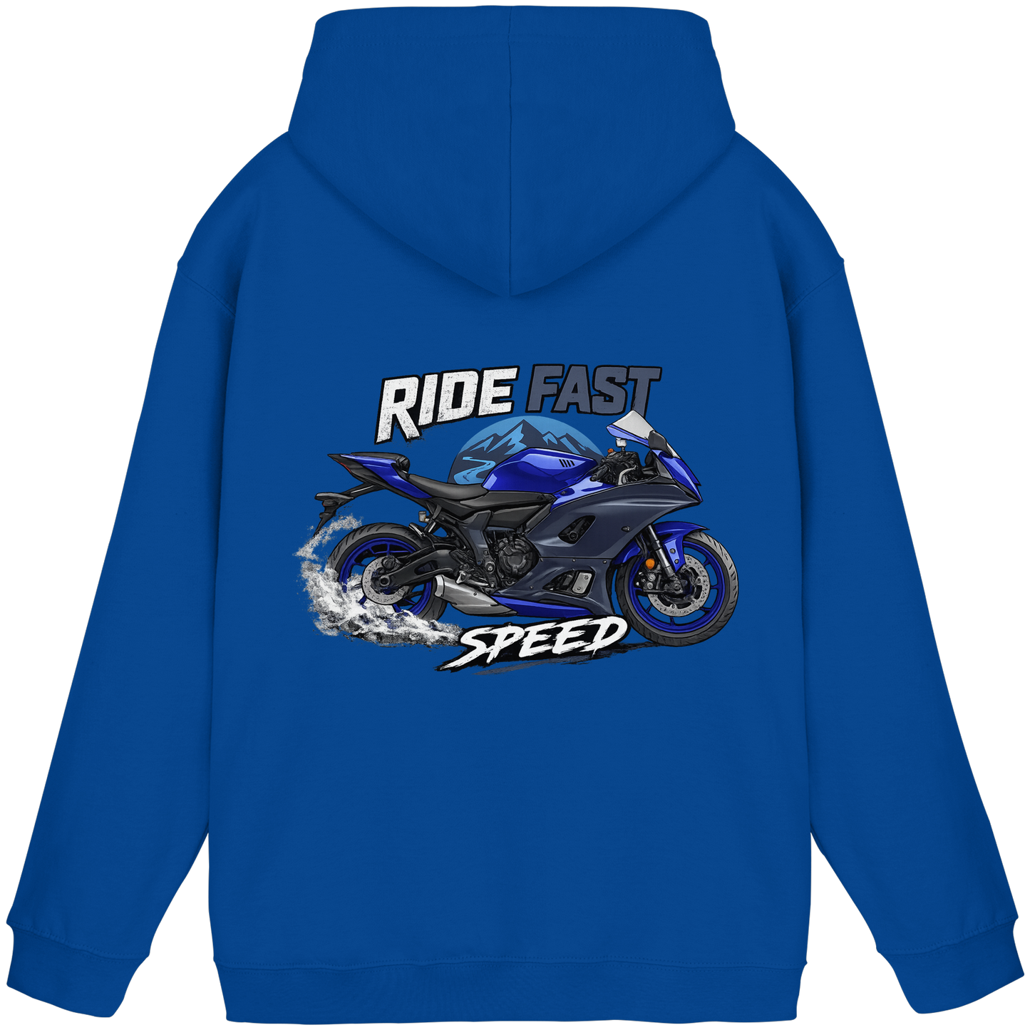Biker Hoodie – Purple Apex | Ride Fast Kollektion